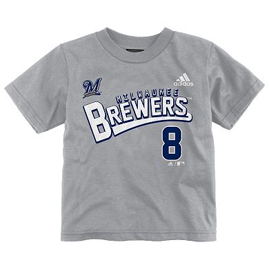 adidas Milwaukee Brewers Ryan Braun Tee - Baby