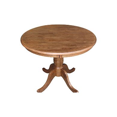 38.4-in. Round Pedestal Dining Table