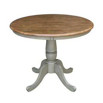 38.4 in Round Pedestal Dining Table