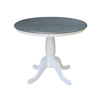 38.4 in Round Pedestal Dining Table