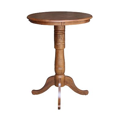 31 1/2-in. Round Adjustable Pedestal Dining Table