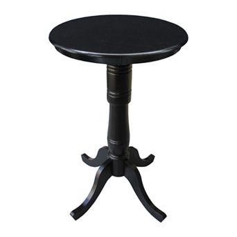 Round Adjustable Pedestal Dining Table