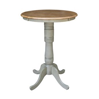 Round Adjustable Pedestal Dining Table