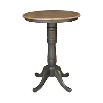 Round Adjustable Pedestal Dining Table