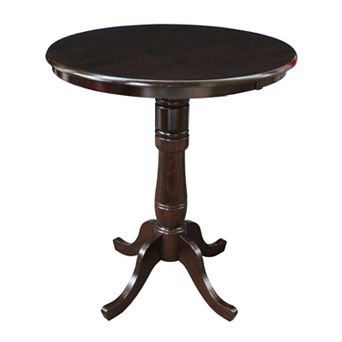 Round Adjustable Pedestal Dining Table