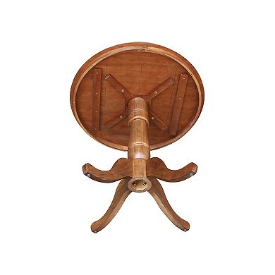30-36-in. Round Adjustable Pedestal Dining Table