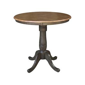 30-36 in Round Adjustable Pedestal Dining Table