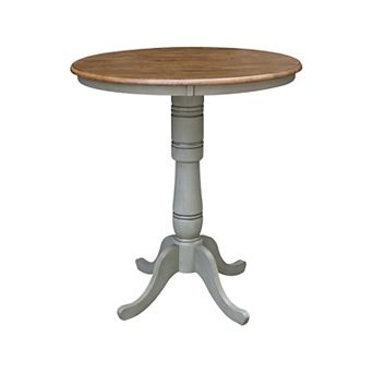 36-42 in Round Adjustable Pedestal Dining Table