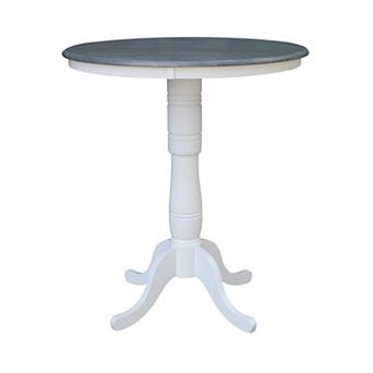 36-42 in Round Adjustable Pedestal Dining Table