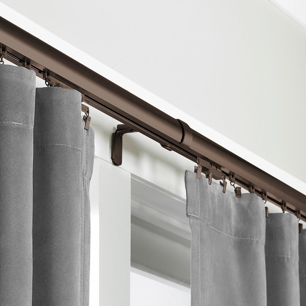 Erod Side Open Remote Controlled Motorized Window Curtain Rod