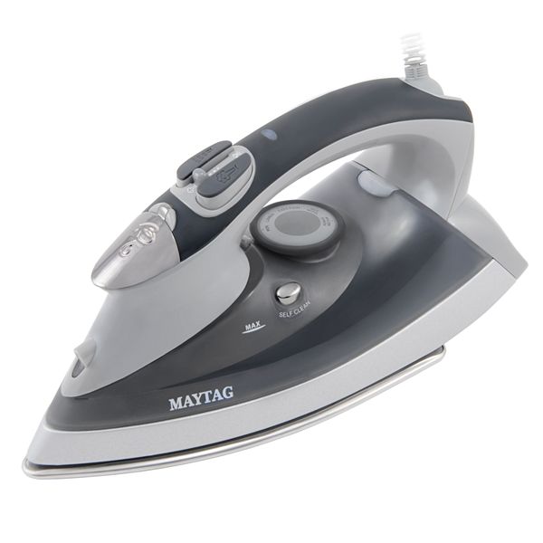 Details about   Maytag Speed Heat Steam Iron & Vertical Steamer with Stainless Steel Sole Plate, 