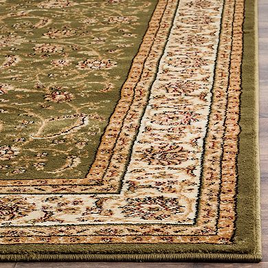 Safavieh Lyndhurst Framed Floral Scroll Rug