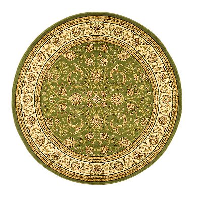 Safavieh Lyndhurst Framed Floral Scroll Rug