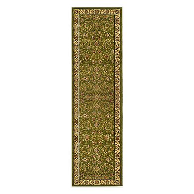 Safavieh Lyndhurst Framed Floral Scroll Rug