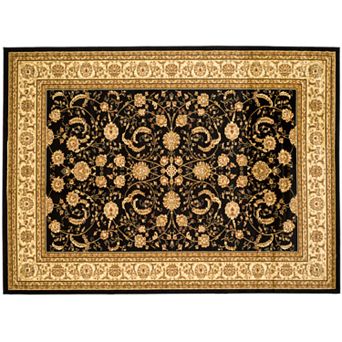 Safavieh Lyndhurst Framed Floral Scroll Rug