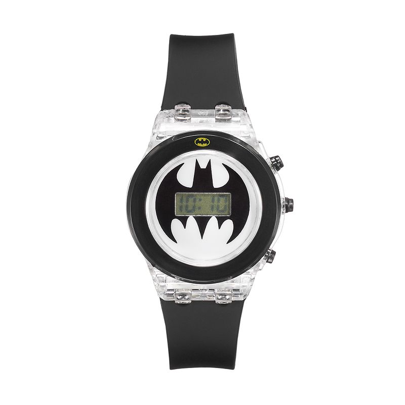 UPC 030506331285 product image for Batman Light Up Digital Watch - Kids, Boy's, Black | upcitemdb.com