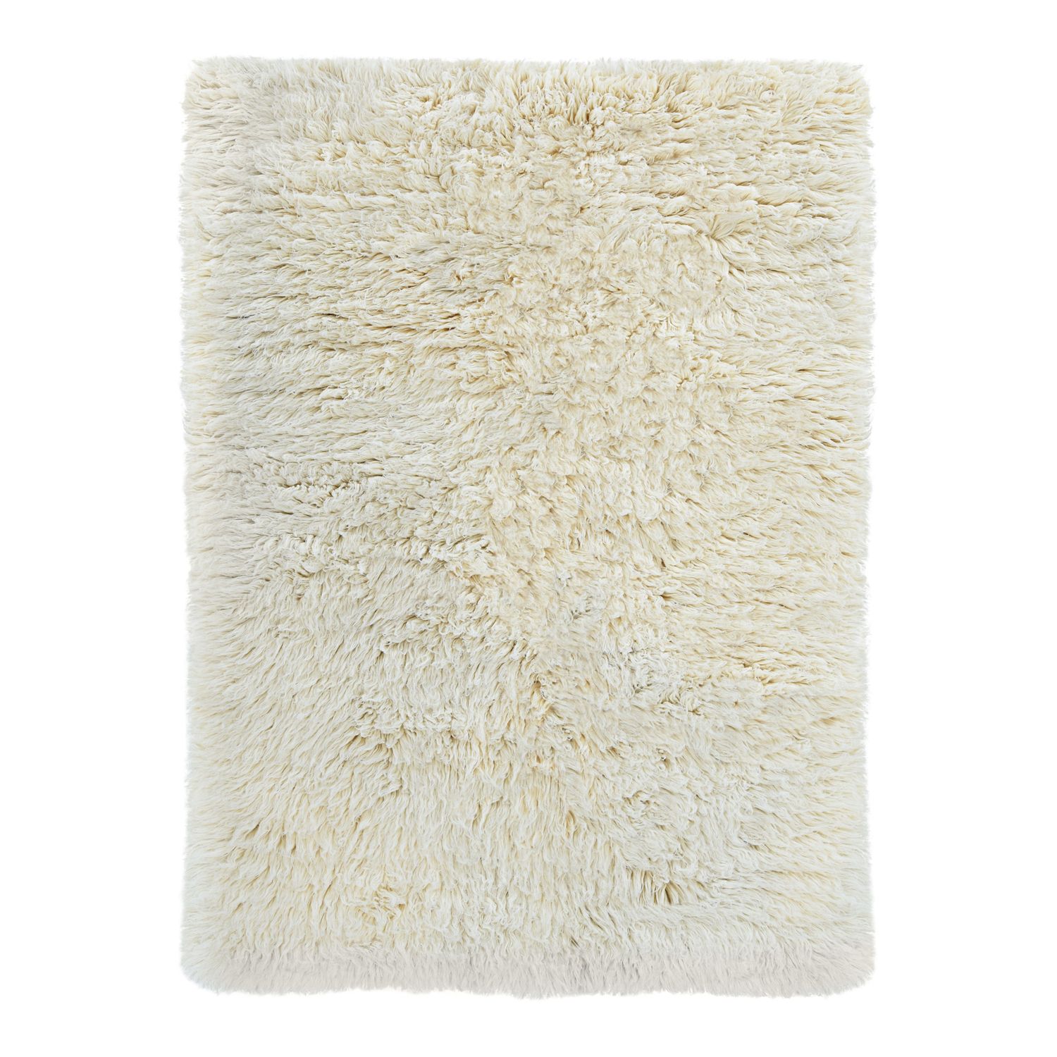 Linon Faux Cow Hide Ivory Rug