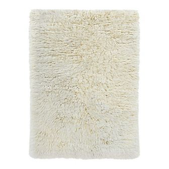Linon 5A Flokati Natural Rug