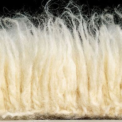 Linon 5A Flokati Natural Rug