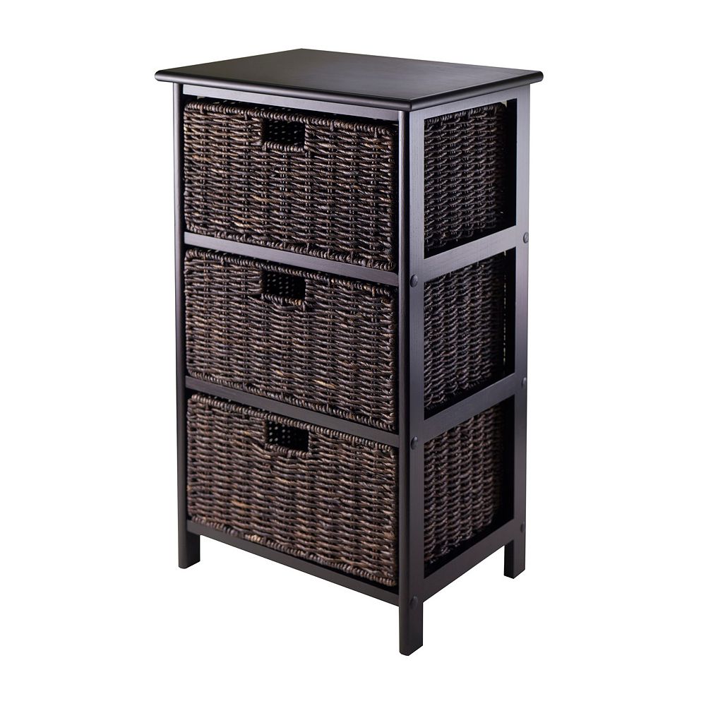 Winsome Omaha Storage Rack 3 Basket Unit