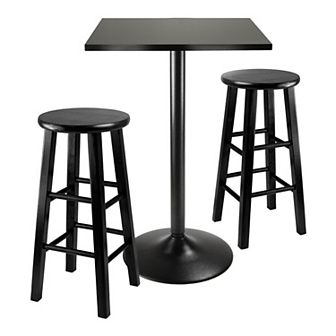 Winsome 3 pc Dining Table Set