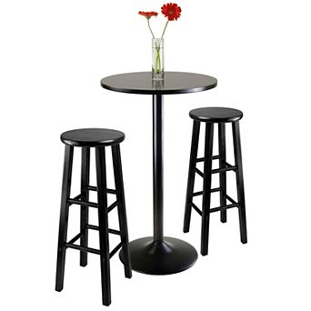 Winsome 3 pc Pub Dining Table Set