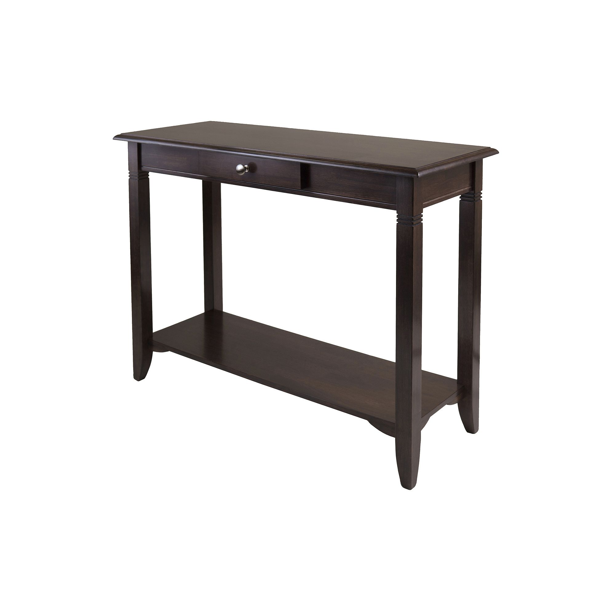 Winsome Nolan Console Table, Cappuccino