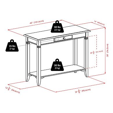 Winsome Nolan Console Table