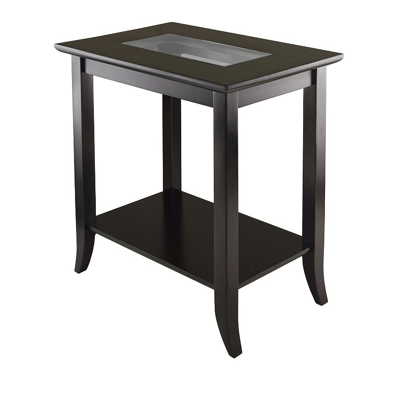 93853406 Winsome Genoa End Table, Brown, Furniture sku 93853406