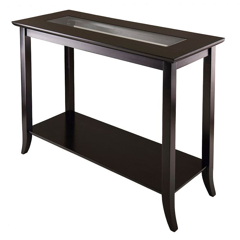 Winsome Genoa Console Table, Brown, Furniture