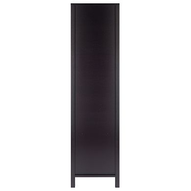 Winsome Terrace Narrow 5-Tier Storage Bookshelf