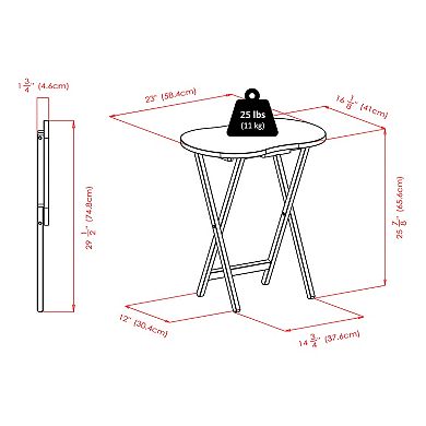 Winsome Skippy 5-pc. TV Table Set