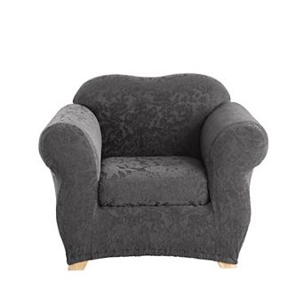 Sure Fit Stretch Jacquard Damask Chair Slipcover