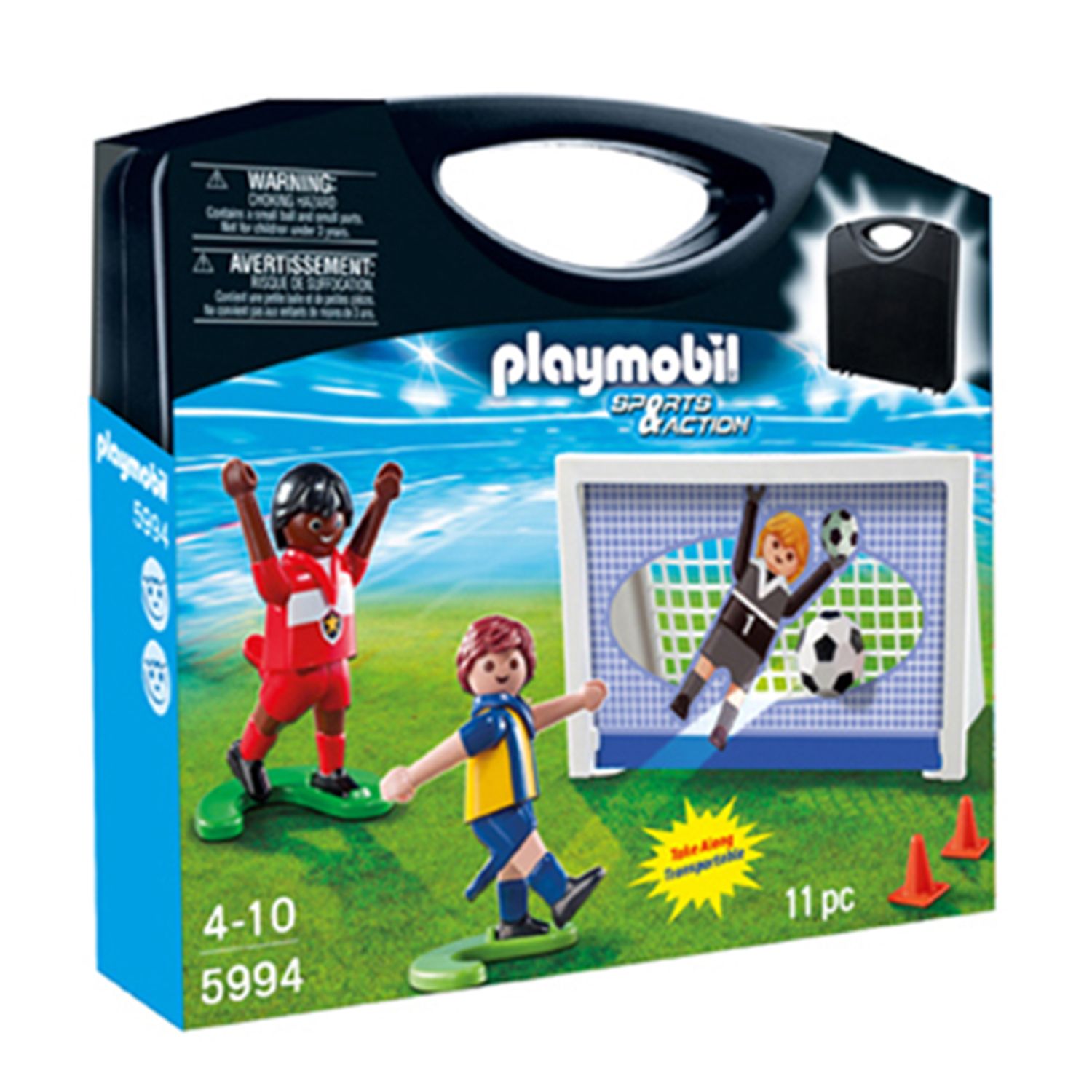 playmobil soccer set