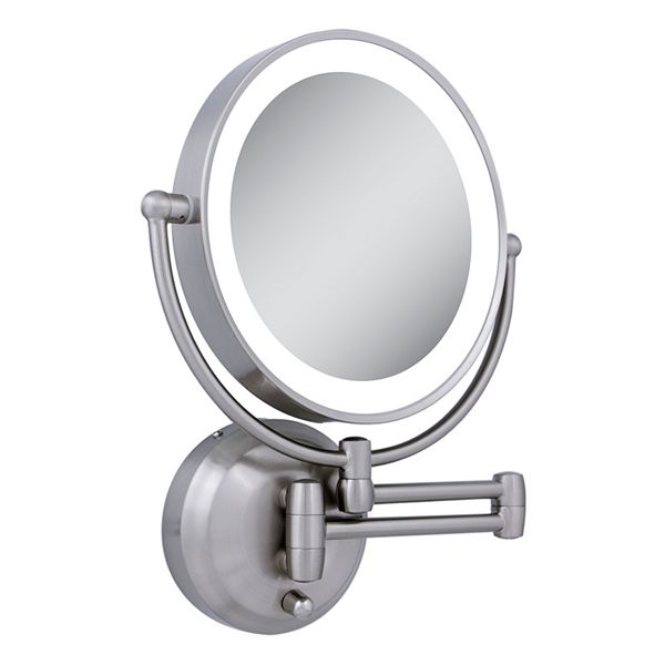 Next Generation Dual Led Lighted 10x 1x Wall Mounted Vanity Mirror