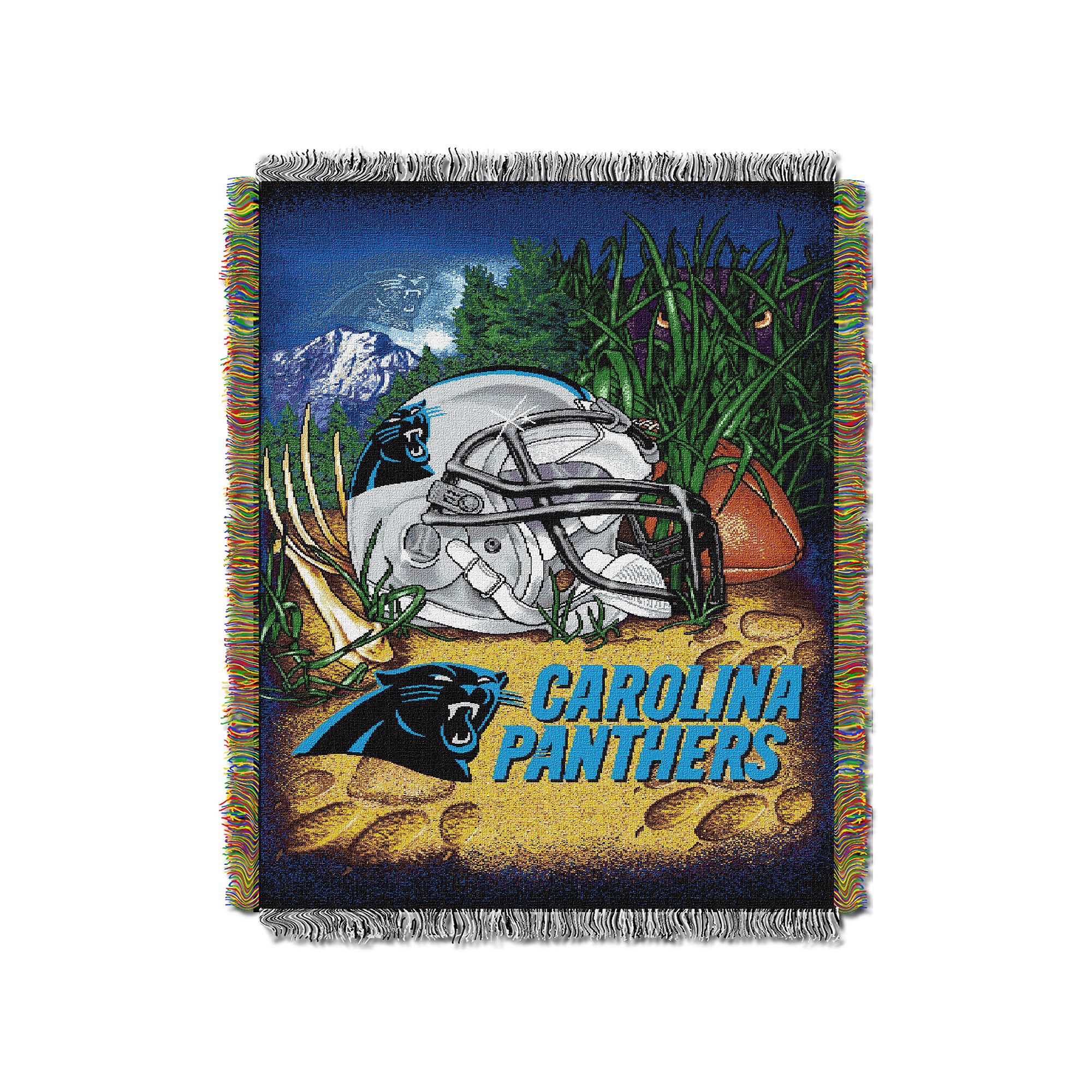 Carolina Panthers Tapestry Throw by Northwest, Team