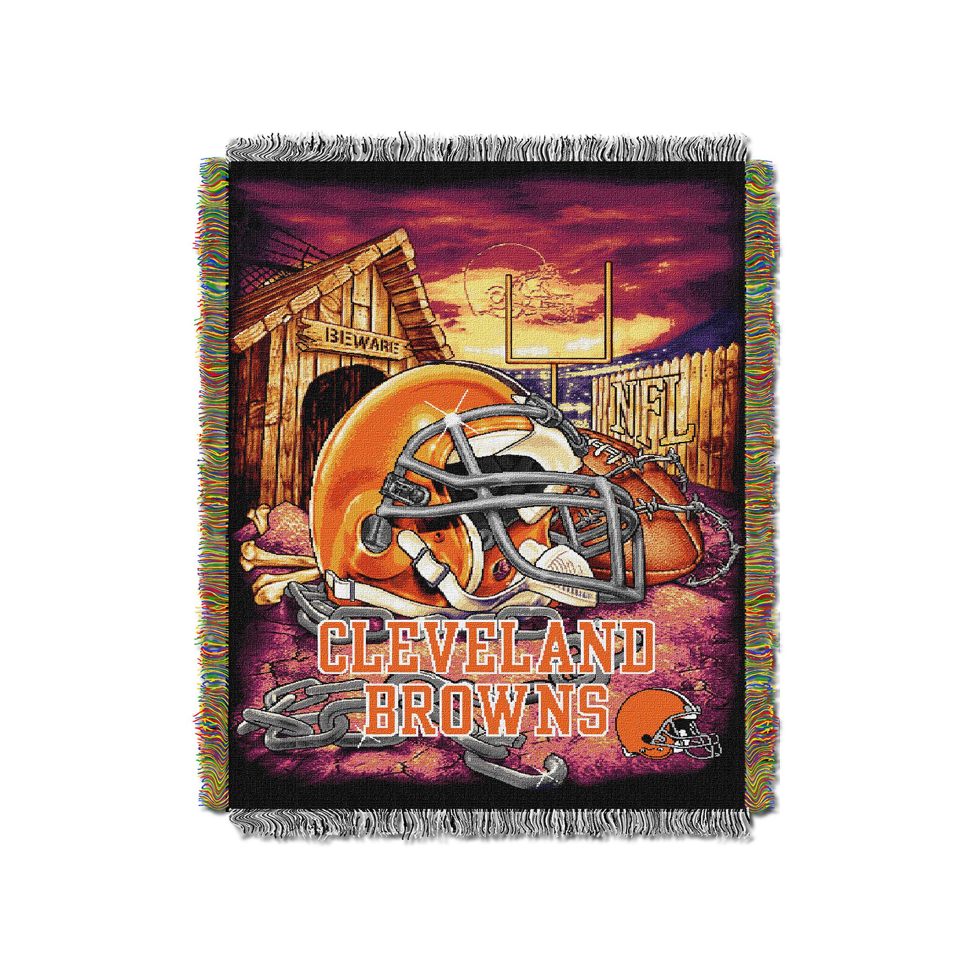 Cleveland Browns Tapestry Throw by Northwest, Team