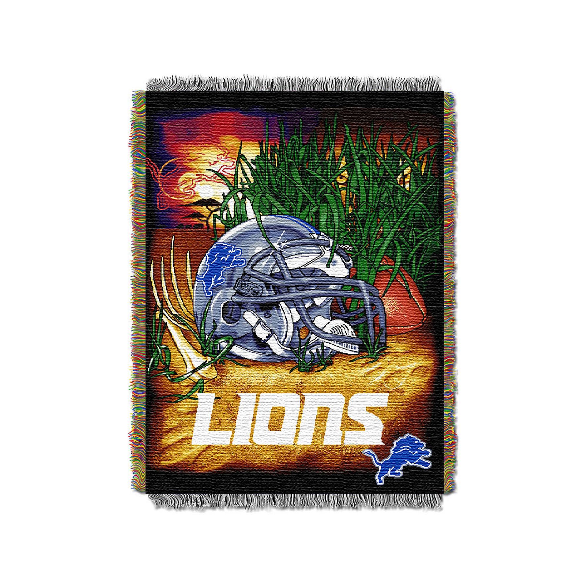 Detroit Lions Tapestry Throw by Northwest, Team