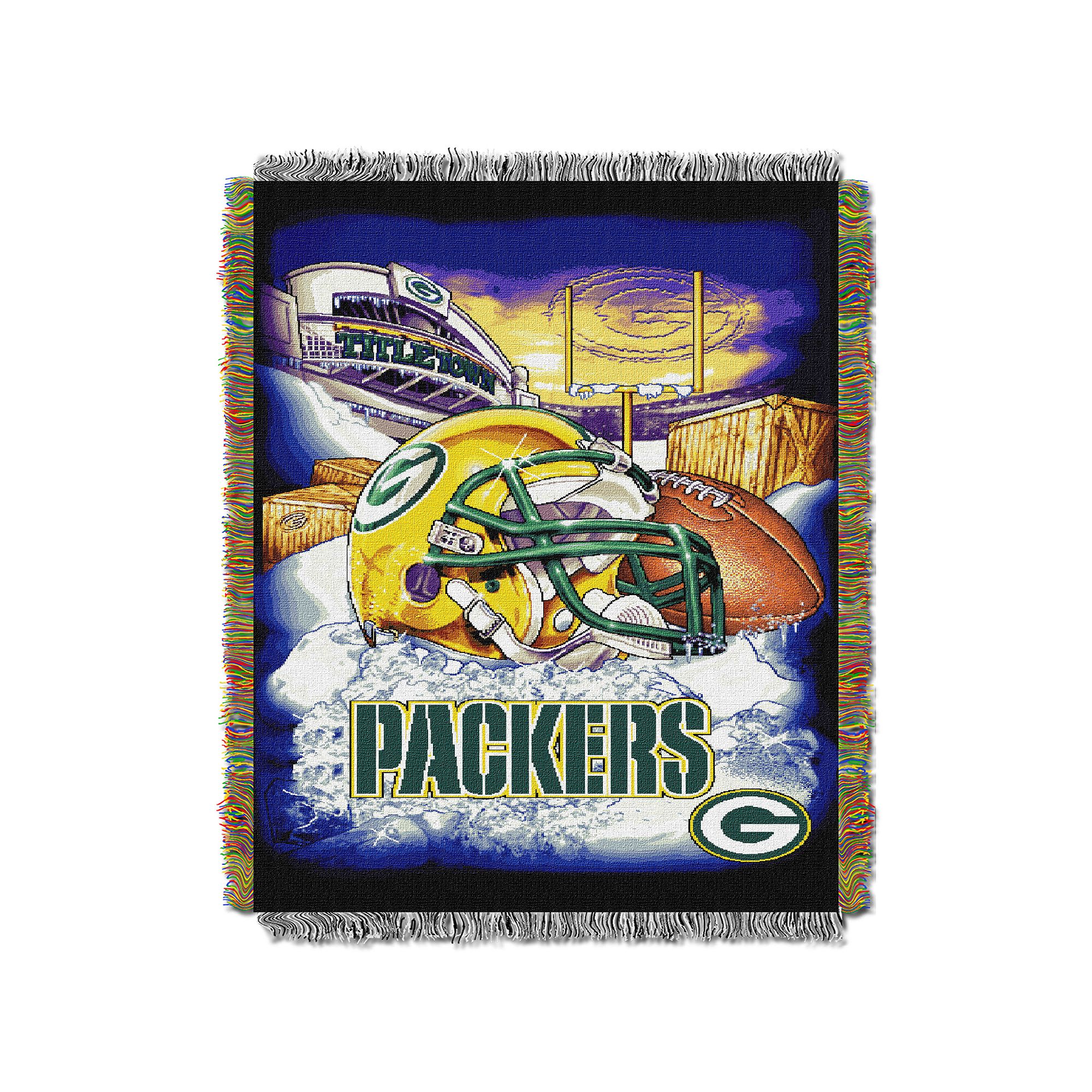 Green Bay Packers Tapestry Throw by Northwest, Team