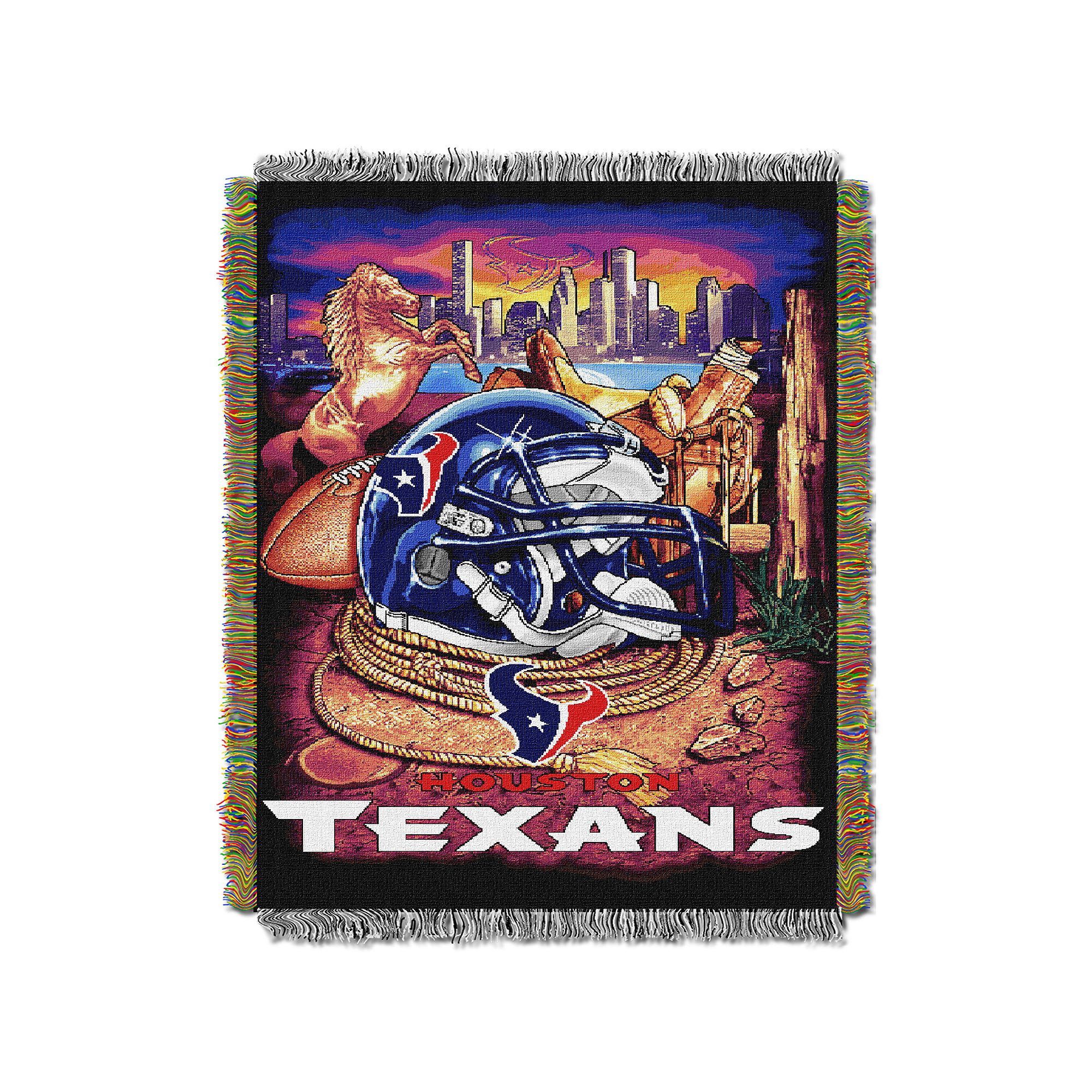 Houston Texans Tapestry Throw by Northwest, Team