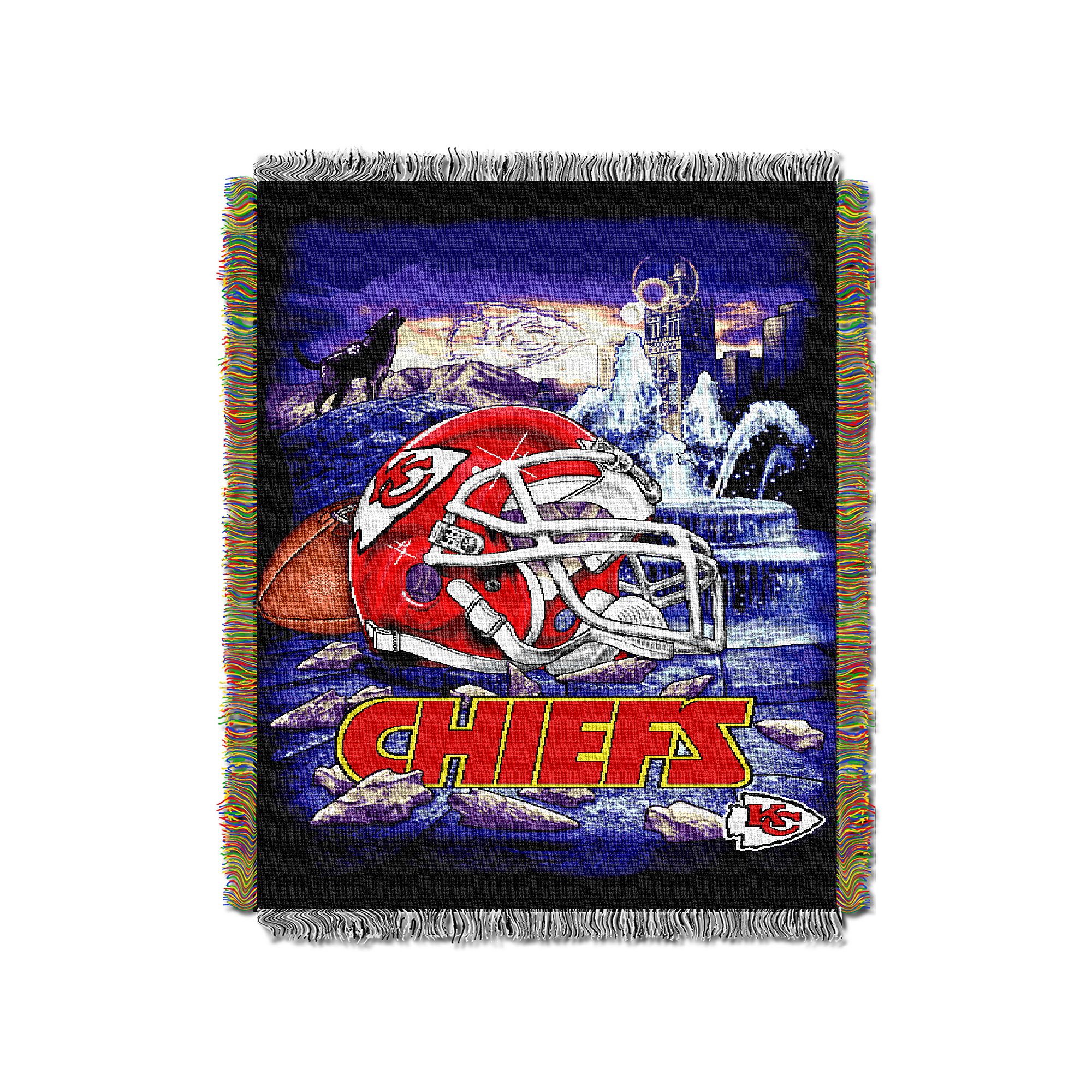Kansas City Chiefs Tapestry Throw by Northwest, Team