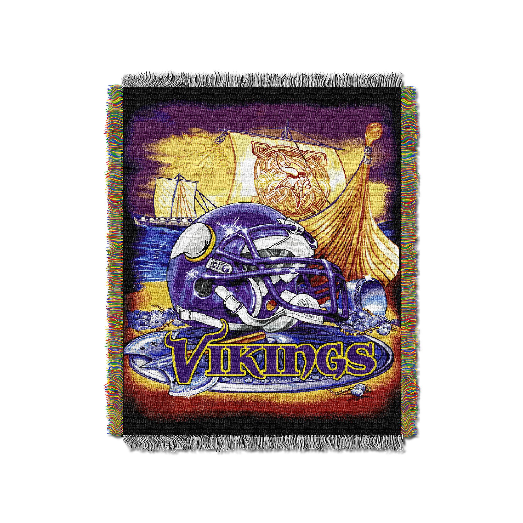 Minnesota Vikings Tapestry Throw by Northwest, Team