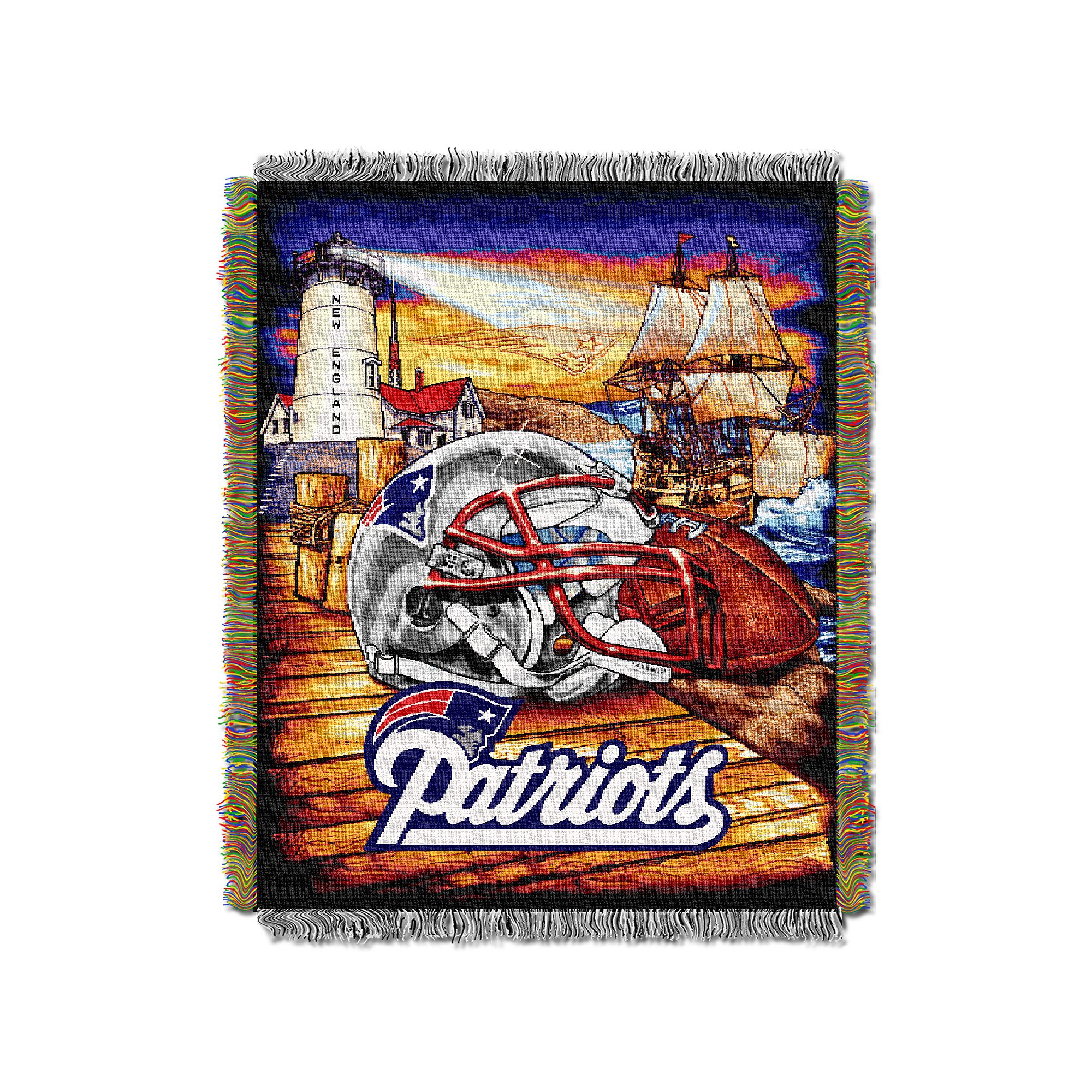New England Patriots Tapestry Throw by Northwest, Team