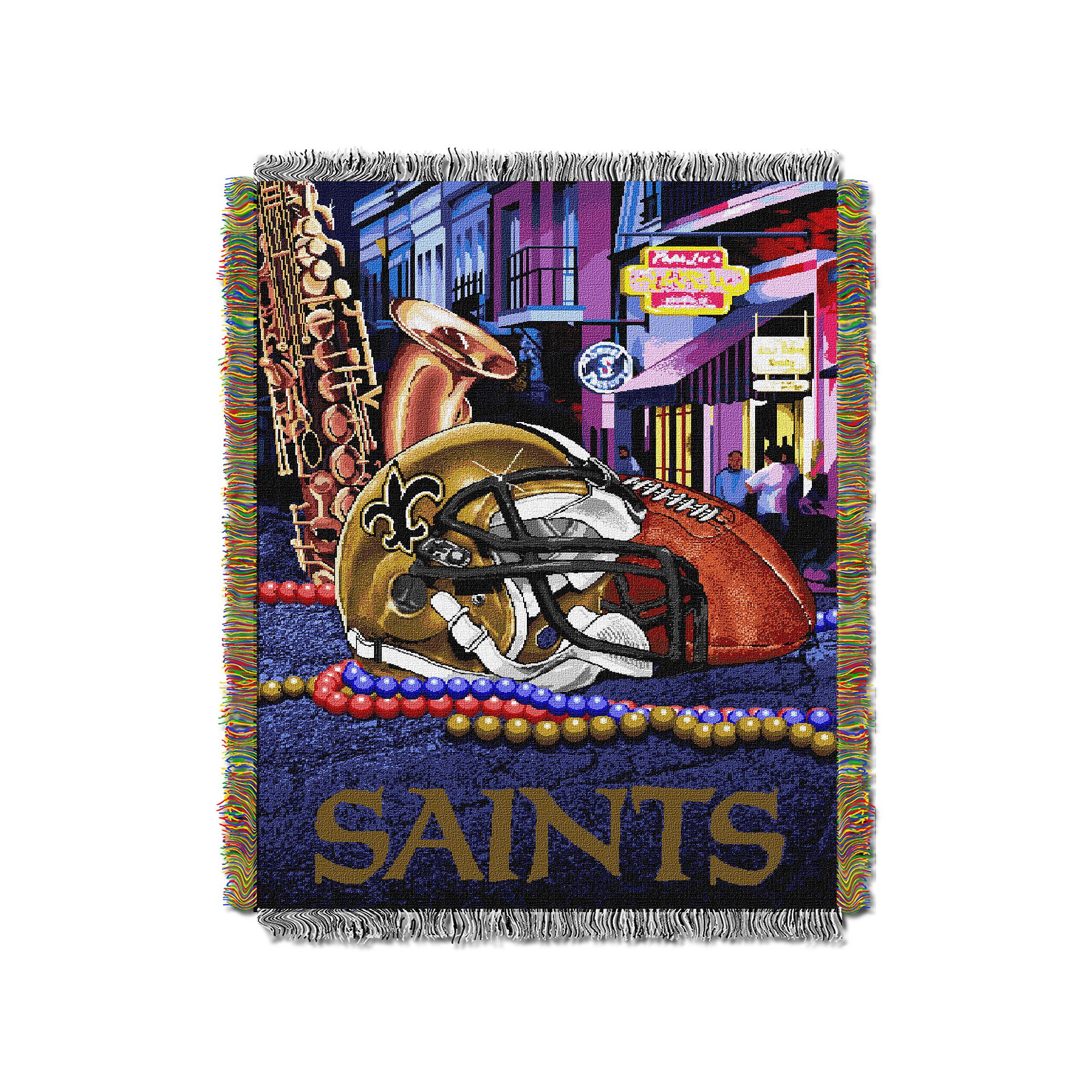 New Orleans Saints Tapestry Throw by Northwest, Team