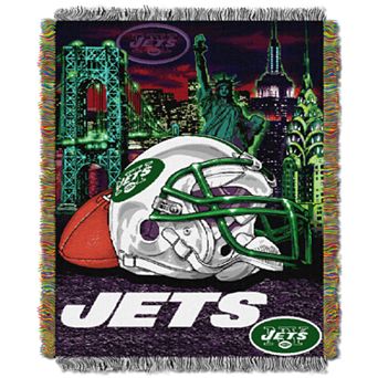 New York Jets Tapestry Throw by Northwest