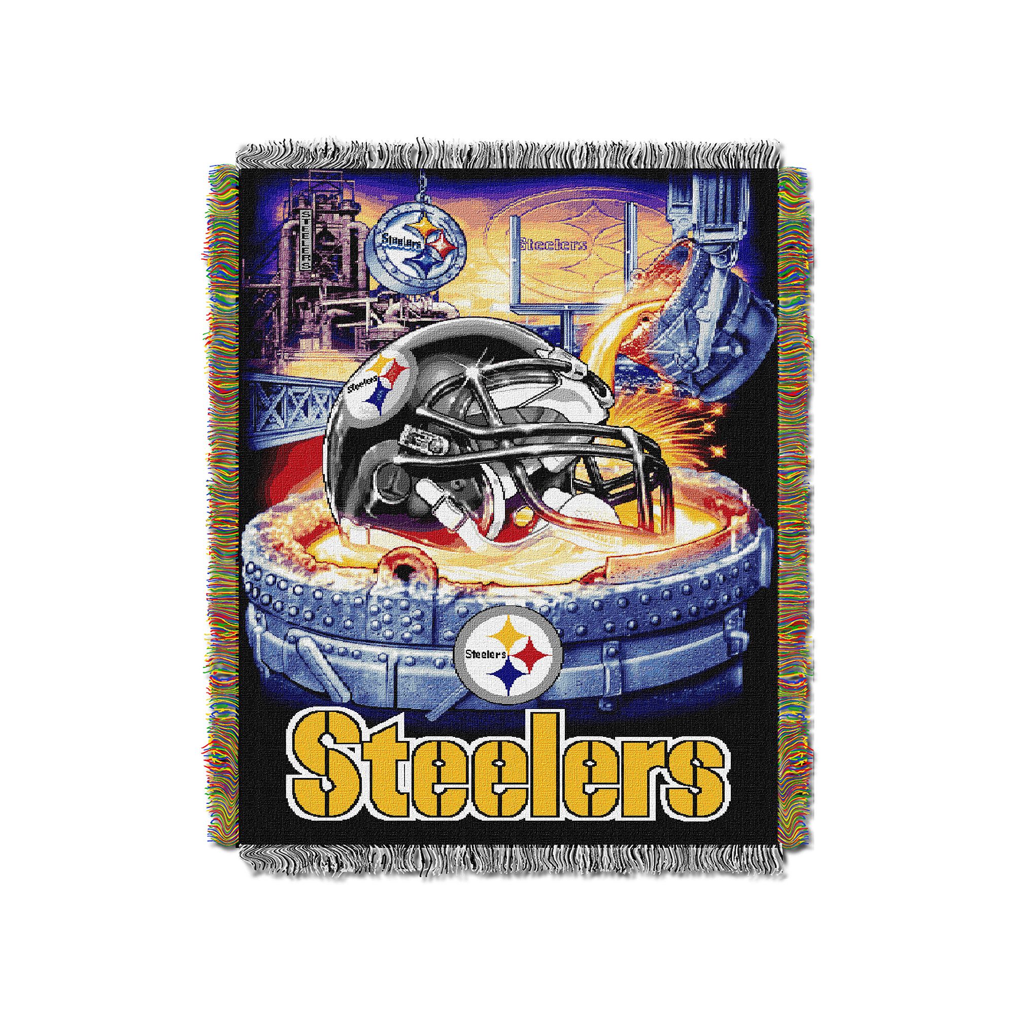 Pittsburgh Steelers Tapestry Throw by Northwest, Team