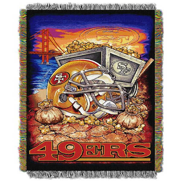 San Francisco 49ers Tapestry Throw by Northwest