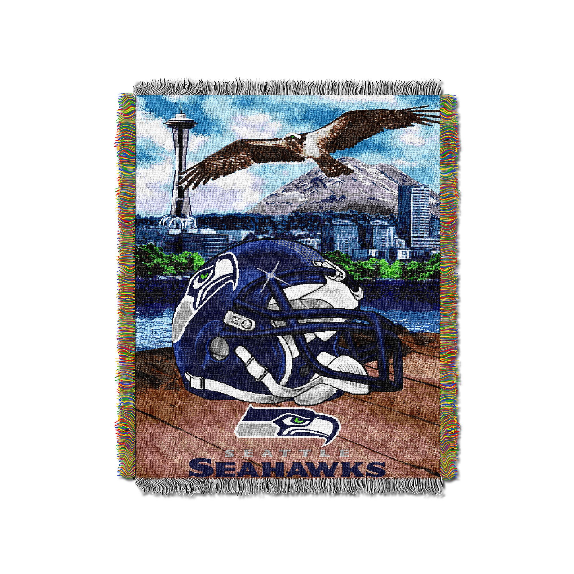 Seattle Seahawks Tapestry Throw by Northwest, Team