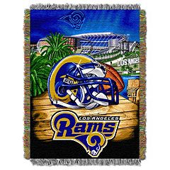 NFL Los Angeles Rams Super Bowl LVI Champions Woven Tapestry Throw