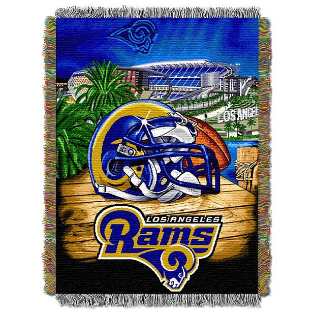 NFL Los Angeles Rams Micro Fleece Throw Blanket